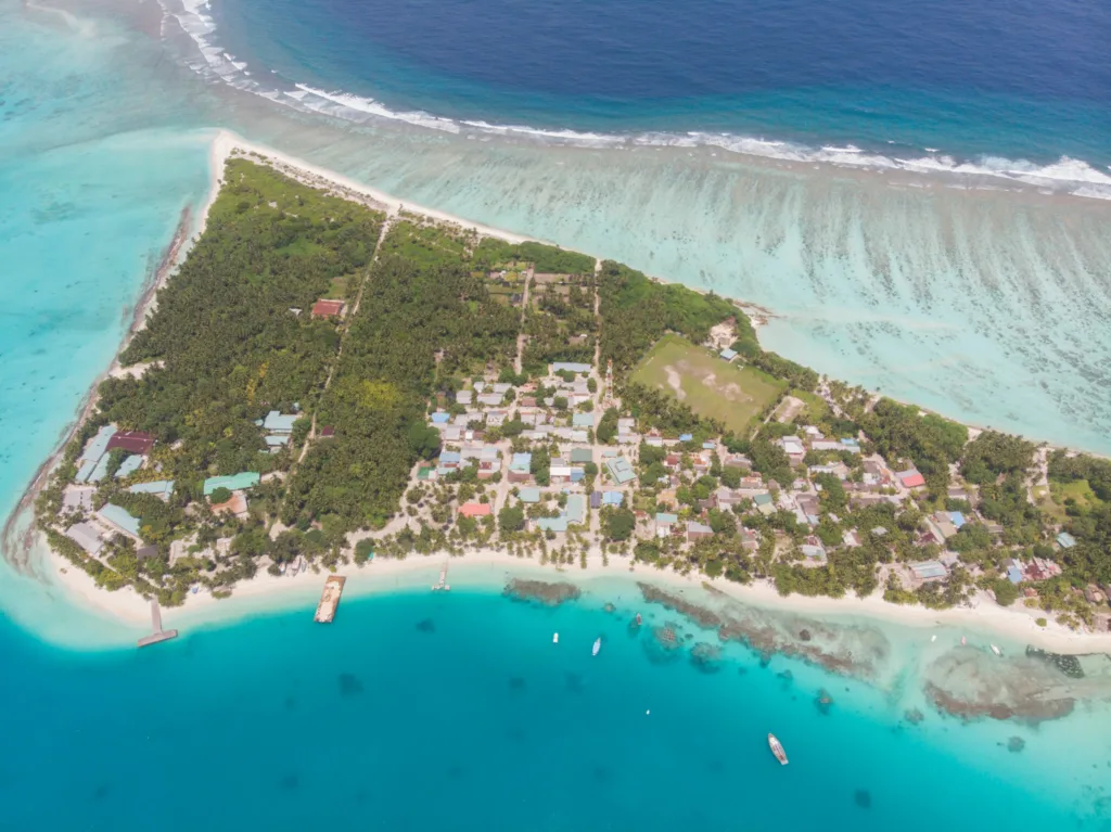 Aerial photo of A.DH Mandhoo